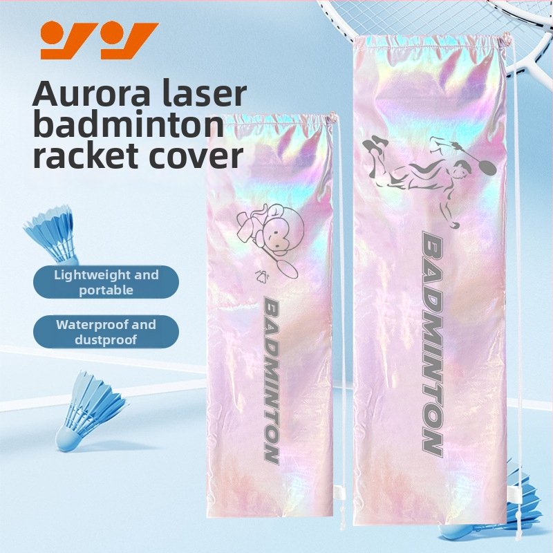 Badmintoni/tenise raketikotis diagonaalse õla rihmaga, veekindel, suur maht, polüestri materjal