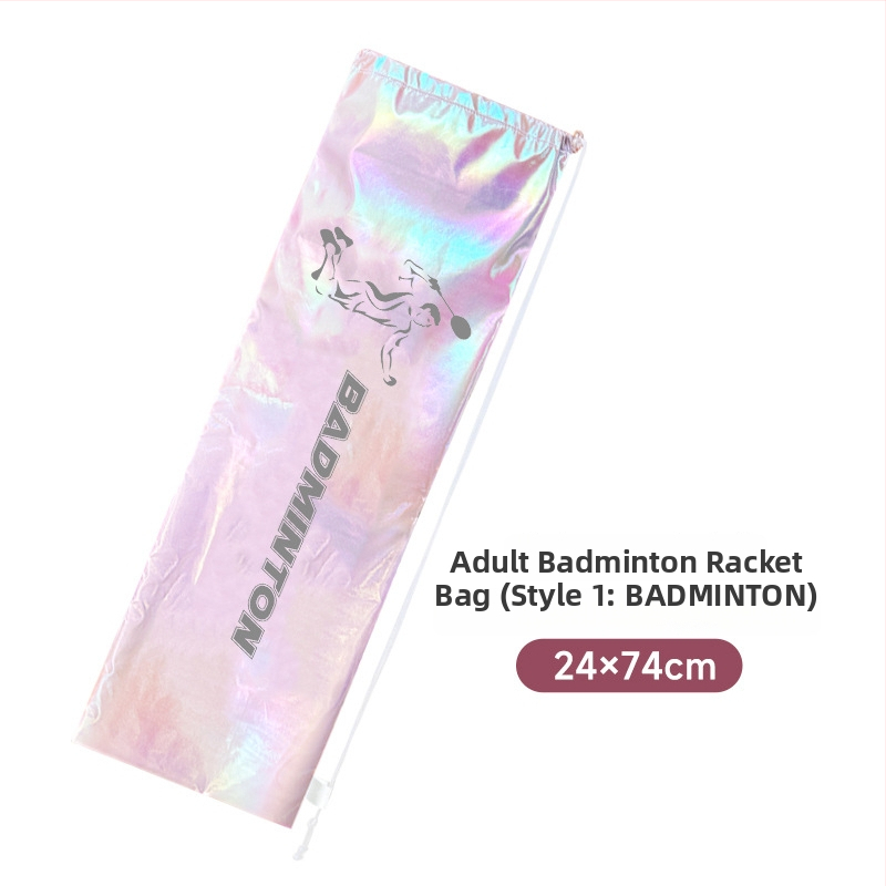 Badmintoni/tenise raketikotis diagonaalse õla rihmaga, veekindel, suur maht, polüestri materjal