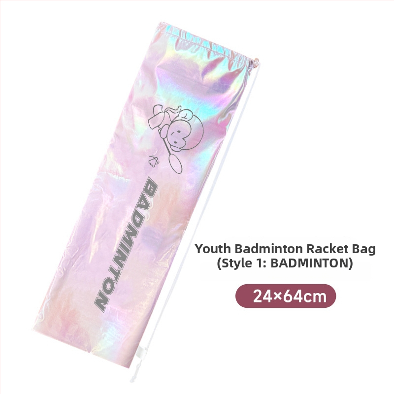 Badmintoni/tenise raketikotis diagonaalse õla rihmaga, veekindel, suur maht, polüestri materjal
