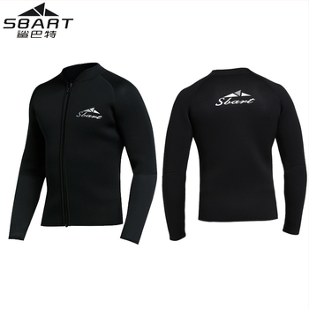 Sbart 1,5 mm dalinis nardymo neopreninis kostiumas, ilgomis rankovėmis, laiko šilumą, 90% neoprenas + 10% nailono, visiškai kostiumas vyrams, nardymas ir plaukimas