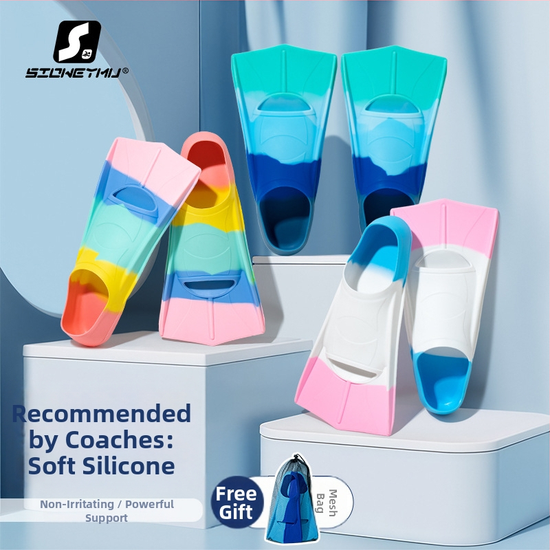 Silicone ujumispinnid, unisex, lühikesed – Sioweymu, Zhejiang päritolu