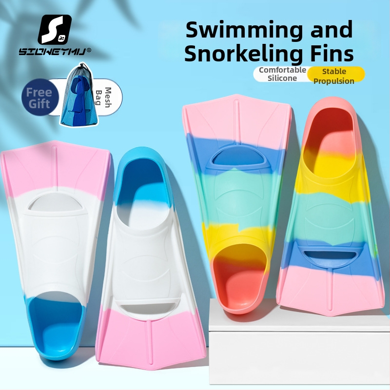 Silicone plaukimo pelekai, unisex, trumpi – Sioweymu, kilmė Zhejiang