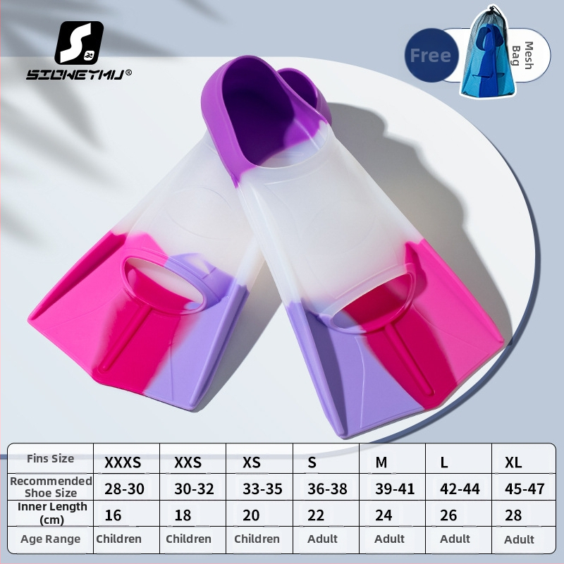 Professionaalsed silikoonist uju finsid treeninguteks – ilma kaubamärgita, Zhejiang päritolu