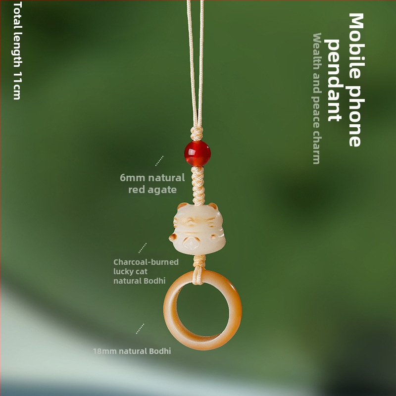 Käsitöö Bodhi bagażāžas talisman — armas loomamuster (karu/siga/väike loom), Materjal Bodhi