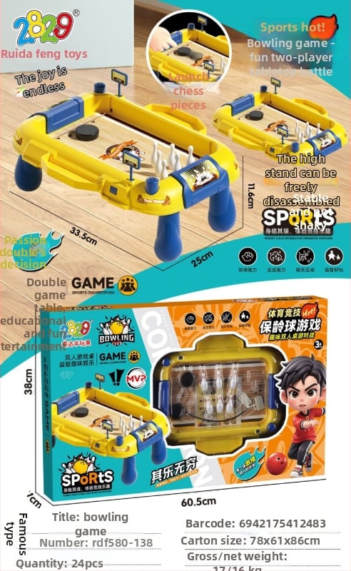 Fotbal de masă pentru doi – joc educațional cu mai multe sporturi (biliard, baschet) pentru copii 4–6 ani.