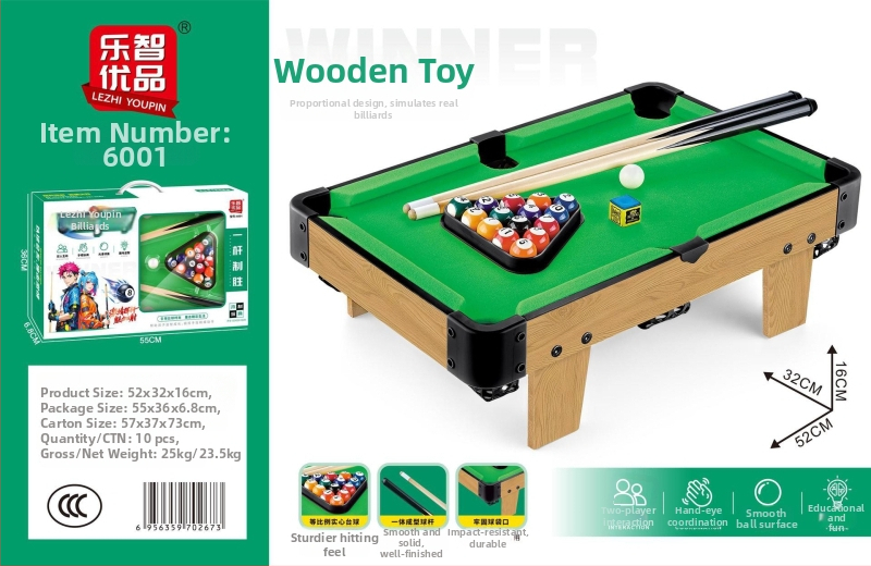 Fotbal de masă pentru doi – joc educațional cu mai multe sporturi (biliard, baschet) pentru copii 4–6 ani.