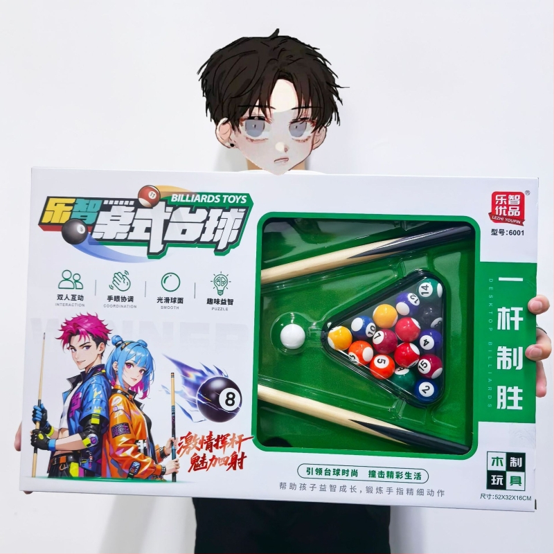 Fotbal de masă pentru doi – joc educațional cu mai multe sporturi (biliard, baschet) pentru copii 4–6 ani.