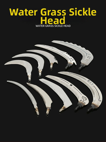 Raudne lõikepea murule ja veetaimedele, 8 mm keermestusega, ühilduv võrgustiku vardaga