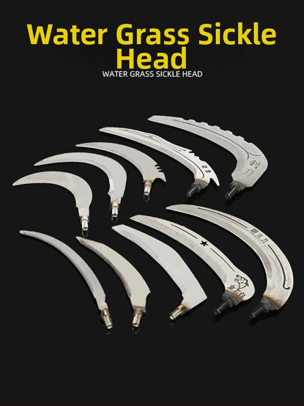 Raudne lõikepea murule ja veetaimedele, 8 mm keermestusega, ühilduv võrgustiku vardaga