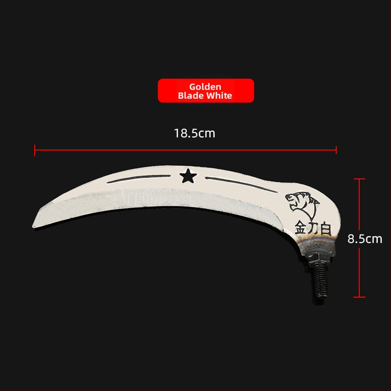 Raudne lõikepea murule ja veetaimedele, 8 mm keermestusega, ühilduv võrgustiku vardaga