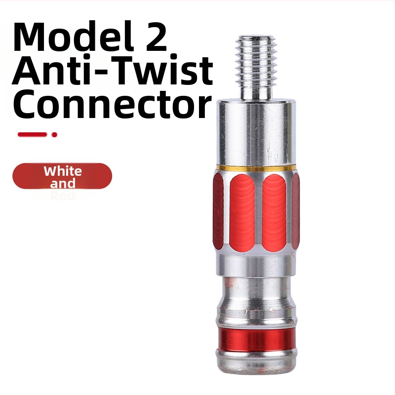 Anti-rotatsiooniline adapter kalapüügi võrgu varre jaoks kiirkinnitusega ühendus (Bränd: Huansheng; Materjal: alumiiniumisulam)