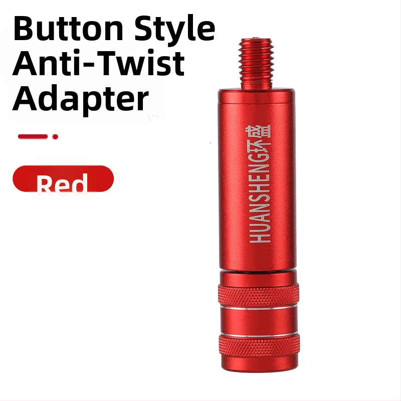 Anti-rotatsiooniline adapter kalapüügi võrgu varre jaoks kiirkinnitusega ühendus (Bränd: Huansheng; Materjal: alumiiniumisulam)