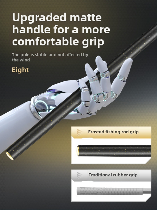 Kalastusvõrgu varras teleskoopvarrega, suur võrgukott, tugevdatud süsinikkiust konstruktsioon