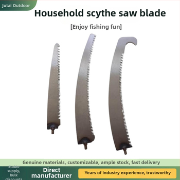 Nerūdijančio plieno – įrankiai vandens augalams: sekatorius vandens augalams, žvejybos šluotele, kablio galvutė, šakų pjovimo pjūklas, tinklo stiebo priedai