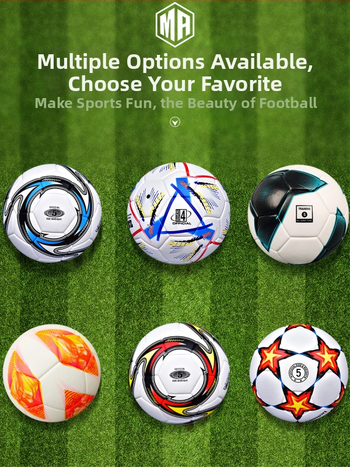 For erma тренировъчна футболна топка за деца, PU материал, лепени шевове, футбол