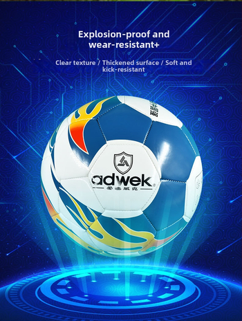 Adwek PU World Cup футбол – машинно шит, 345, за тренировъчен лагер за младежи, персонализирано лого