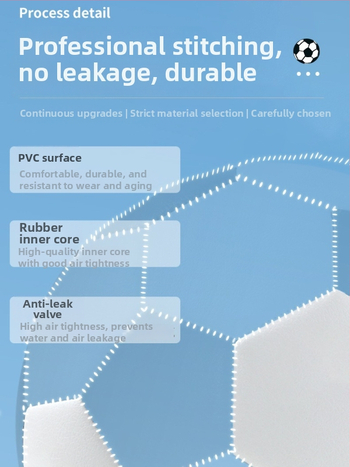 Adwek PU World Cup футбол – машинно шит, 345, за тренировъчен лагер за младежи, персонализирано лого