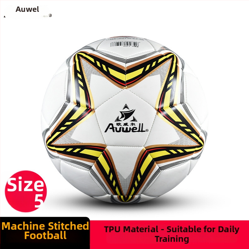 Adwek PU World Cup футбол – машинно шит, 345, за тренировъчен лагер за младежи, персонализирано лого