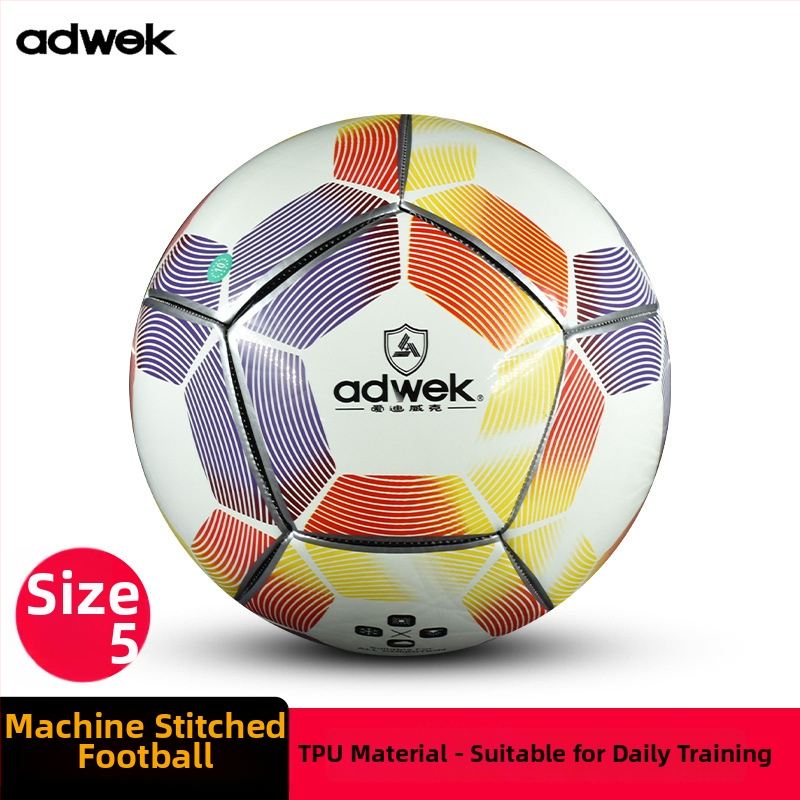 Adwek PU World Cup футбол – машинно шит, 345, за тренировъчен лагер за младежи, персонализирано лого