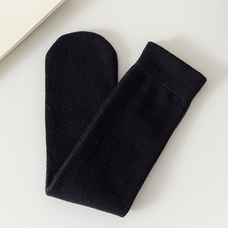 Nubi elf gyerek hosszú cső zokni – csíkos és egyszínű mintával, 80% pamut, közepes vastagság, nedvszívó