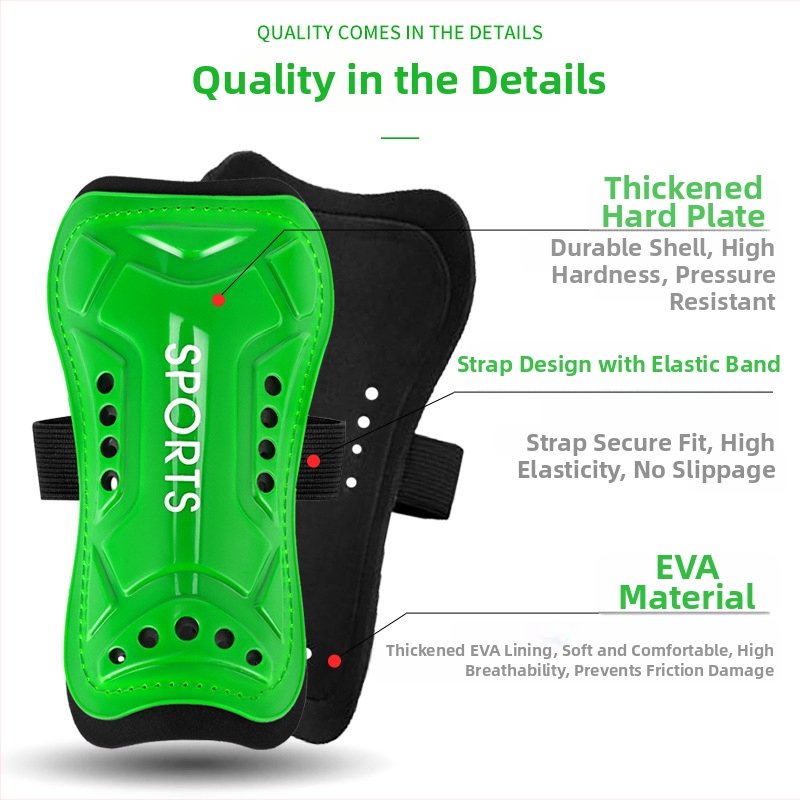 Shin aizsargu komplekts ar siksniņām, PU materiāls, Produkta numurs HTB02+HTB34, Elephant Series, Futbols