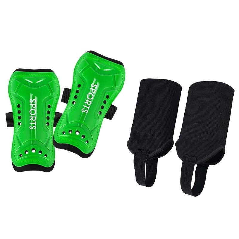 Shin Guard комплект със презрамки, PU материал, Продукт № HTB02+HTB34, Elephant Series, Футбол