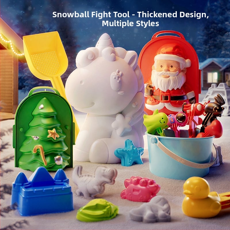 Sniega klipu rotaļlieta, plastmasa, ārējiem sniega spēlēm; sniega klipu kategorija; piemērota 4–6 gadus veciem bērniem; 3C sertifikāts 2024182202063189.