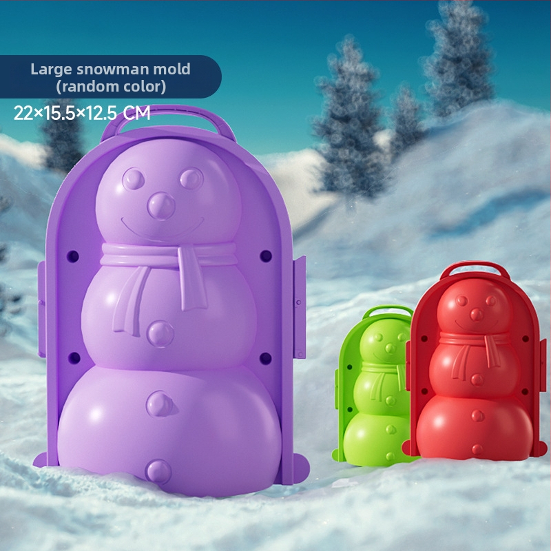 Sniega klipu rotaļlieta, plastmasa, ārējiem sniega spēlēm; sniega klipu kategorija; piemērota 4–6 gadus veciem bērniem; 3C sertifikāts 2024182202063189.