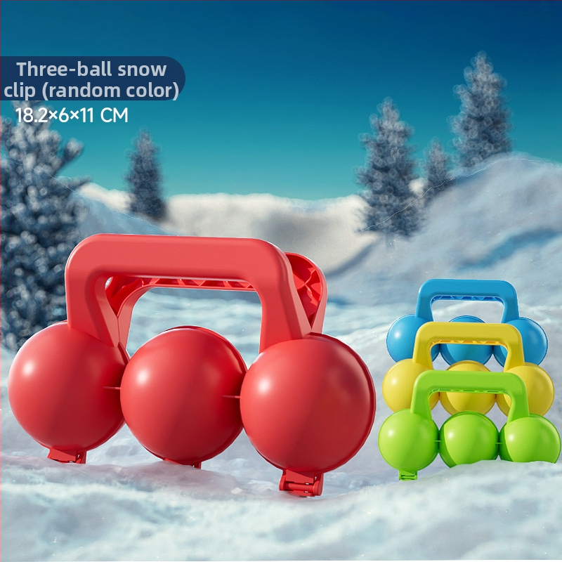 Sniega klipu rotaļlieta, plastmasa, ārējiem sniega spēlēm; sniega klipu kategorija; piemērota 4–6 gadus veciem bērniem; 3C sertifikāts 2024182202063189.