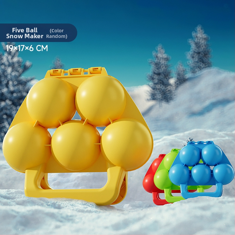 Sniega klipu rotaļlieta, plastmasa, ārējiem sniega spēlēm; sniega klipu kategorija; piemērota 4–6 gadus veciem bērniem; 3C sertifikāts 2024182202063189.