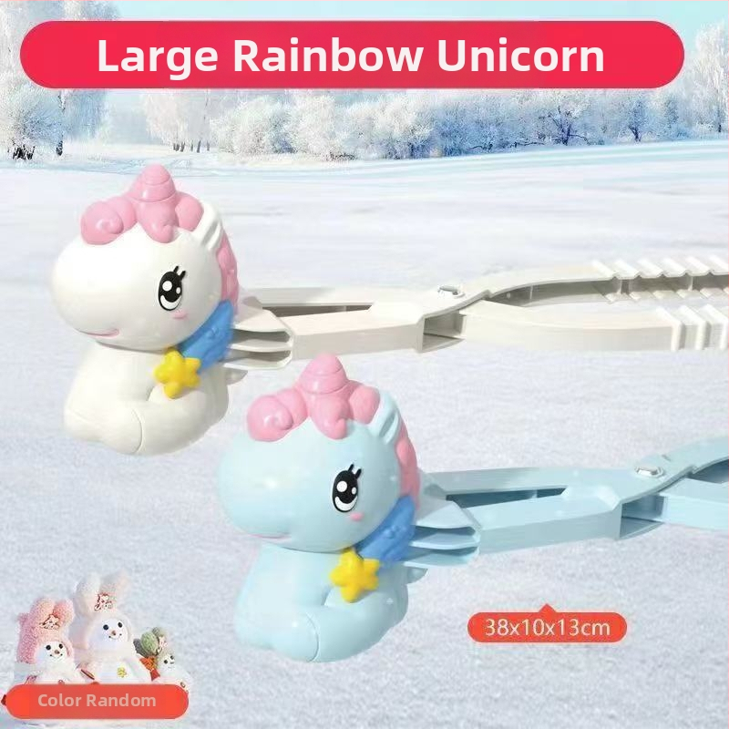 Sniega klipu rotaļlieta, plastmasa, ārējiem sniega spēlēm; sniega klipu kategorija; piemērota 4–6 gadus veciem bērniem; 3C sertifikāts 2024182202063189.