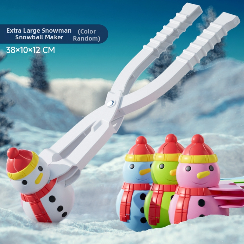 Sniega klipu rotaļlieta, plastmasa, ārējiem sniega spēlēm; sniega klipu kategorija; piemērota 4–6 gadus veciem bērniem; 3C sertifikāts 2024182202063189.