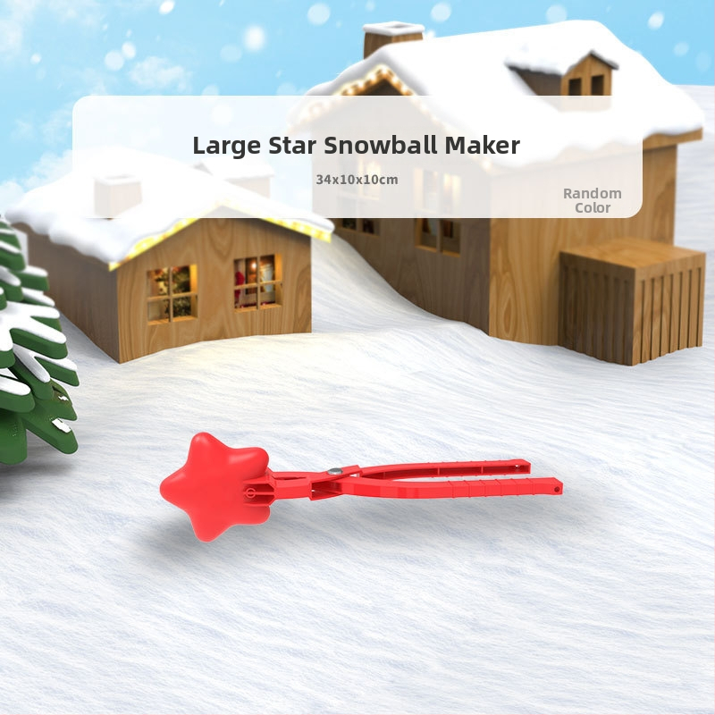 Sniega klipu rotaļlieta, plastmasa, ārējiem sniega spēlēm; sniega klipu kategorija; piemērota 4–6 gadus veciem bērniem; 3C sertifikāts 2024182202063189.