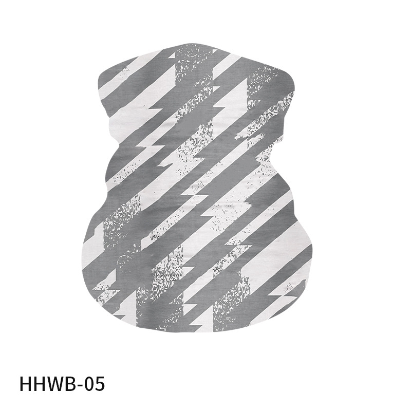 Szabadidős UV-védett nyakmelegítő művészi digitális nyomtatással, poliészter, uniszex felnőtt, törött virágok mintázatú