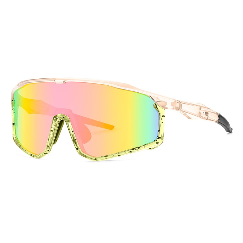 Dviračių akiniai ZM99011, keičiamos lęšiai, vėjo atsparūs, pilnas rėmas, unisex