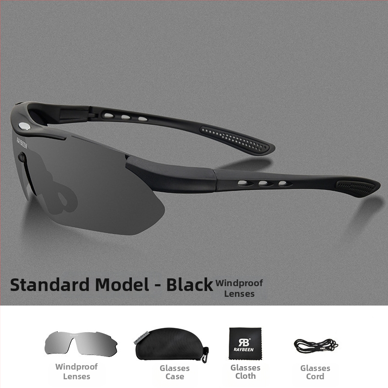 Strength Merchants poliarizuoti dviračių akiniai YJ04, suderinami su dioptrijomis, nuimami tempai, inžinerinė derva