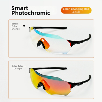 Poliarizuotos dviratininko akinės LP5001, unisex, TR90 rėmas, keičiamų lęšių, reguliuojamas nosies tiltelis