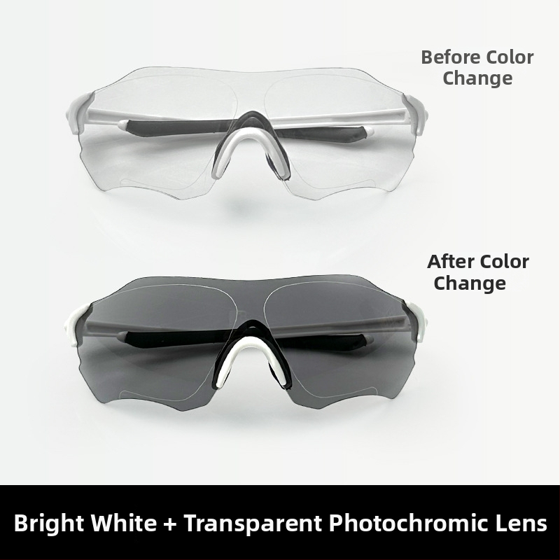 Poliarizuotos dviratininko akinės LP5001, unisex, TR90 rėmas, keičiamų lęšių, reguliuojamas nosies tiltelis