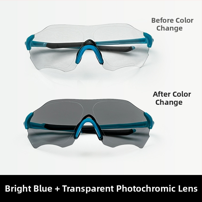 Poliarizuotos dviratininko akinės LP5001, unisex, TR90 rėmas, keičiamų lęšių, reguliuojamas nosies tiltelis