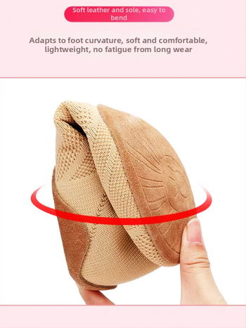 Šokių bateliai suaugusioms moterims - minkšta pada, aukštos viršutinės džez šokių bateliai su tinklo viršumi ir odine padu, kvėpuojantys ir lengvi