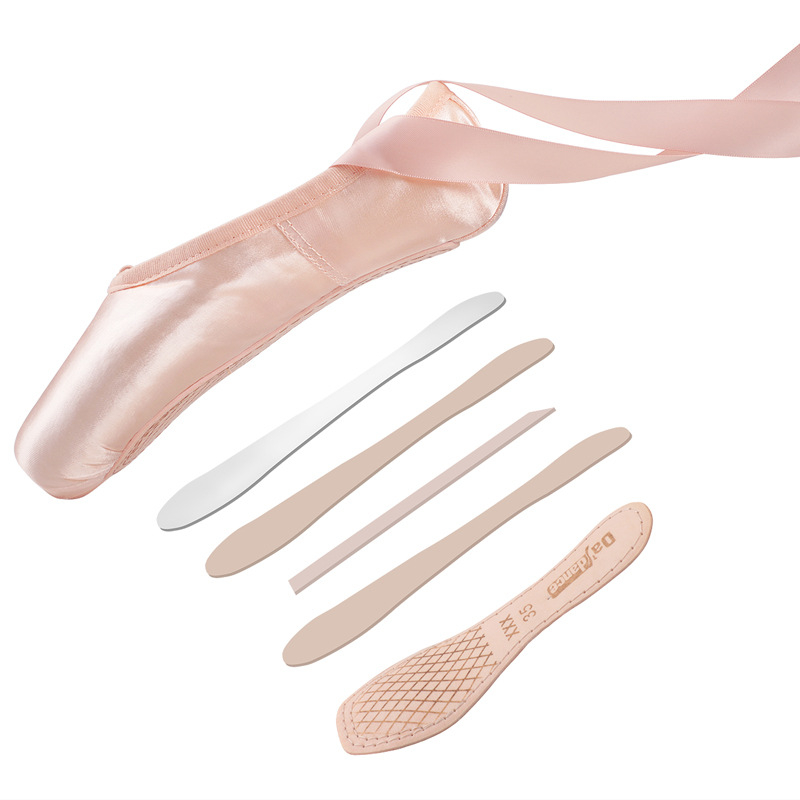 Moterų baleto bateliai su odine padu – lengvi, minkšti, treniruotėms ir pasirodymams