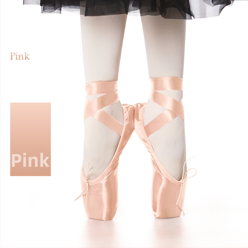 Moterų baleto bateliai su odine padu – lengvi, minkšti, treniruotėms ir pasirodymams