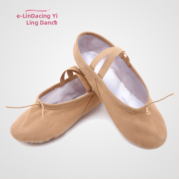 Yi Ling baleto bateliai moterims — minkšta pado pointe, storesnė odinė pada, greitas džiūvimas