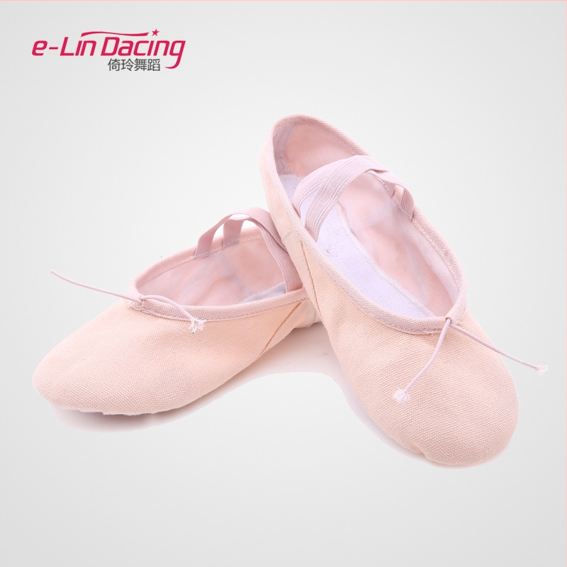 Yi Ling baleto bateliai moterims — minkšta pado pointe, storesnė odinė pada, greitas džiūvimas
