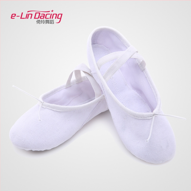 Yi Ling baleto bateliai moterims — minkšta pado pointe, storesnė odinė pada, greitas džiūvimas