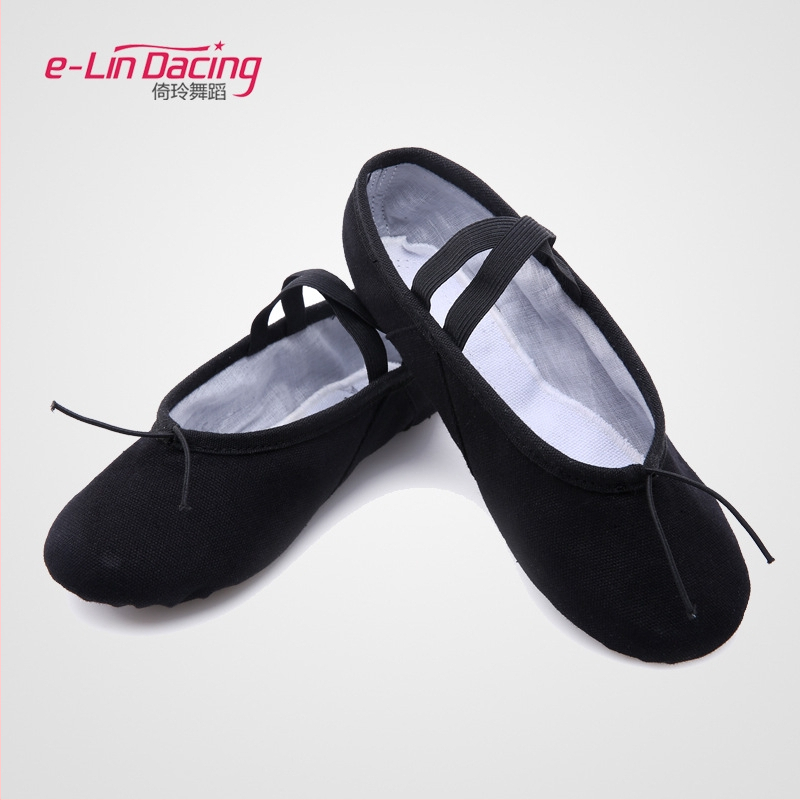 Yi Ling baleto bateliai moterims — minkšta pado pointe, storesnė odinė pada, greitas džiūvimas