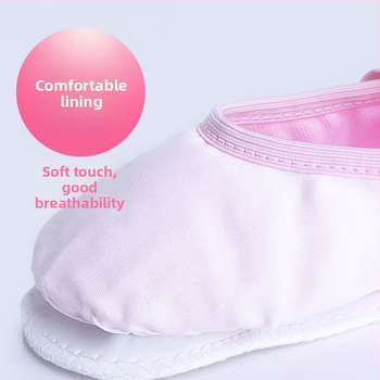 Moterų šokių bateliai – drobinė viršutinė dalis, dirbtinės odos padas, apvalus priekinis pirštas, pusiausvyra, šokių judesiai