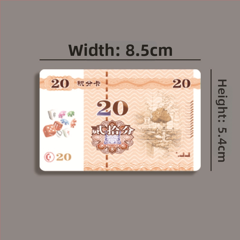 Majong o kambario čipai, dėžėje 200 vnt., medžiaga: Kita, pritaikoma