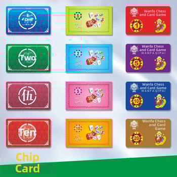 Ouya PVC pokerio žetonai – 100 vnt., Mahjong, šachmatai ir kortų žaidimai, Texas Hold'em