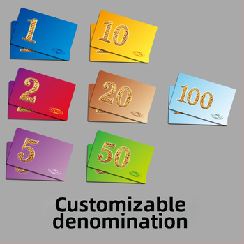 Ouya PVC pokerio žetonai – 100 vnt., Mahjong, šachmatai ir kortų žaidimai, Texas Hold'em